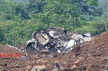 Bình Phước: Phát hiện vụ đổ trộm hàng chục tấn rác thải nguy hại