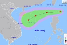 Biển Đông sắp đón áp thấp nhiệt đới