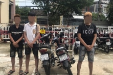 Đà Nẵng: Nhóm trẻ 14-15 tuổi bị bắt trong đường dây trộm cắp xe máy