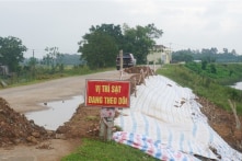 Thanh Hóa: Đê sông Mã sụt lún đe dọa hơn 29.000 dân