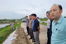 Đê sông Mã sạt, sụt lún 1km: Đề nghị Thanh Hóa ban bố tình huống khẩn cấp