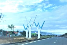 3 trụ sắt chĩa lên trời tại Nha Trang gây khó hiểu: Giới chức Khánh Hòa lên tiếng