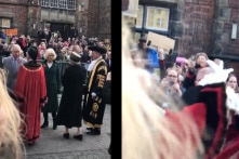 Một người bị bắt giam sau khi có trứng ném vào Quốc vương Anh Charles