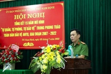 Trưởng Công an TP. Nam Định đột ngột qua đời