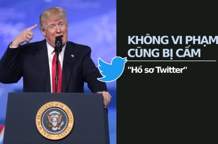 “Hồ sơ Twitter” tập 5: Dù biết không đúng quy định Twitter vẫn xóa tài khoản TT Trump
