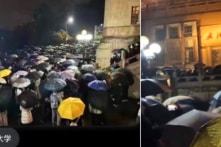 Hàng ngàn sinh viên Đại học Vũ Hán biểu tình