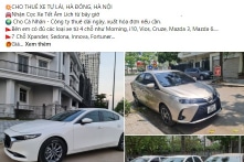 Qua mặt bằng chủ giả, đăng ký giả, nam thanh niên sang tay ô tô thuê tự lái