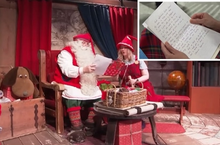 Cậu bé Ukraine gửi thư cho ông già Noel cầu mong hòa bình trong Giáng sinh này