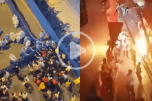 Đụng độ leo thang ở Quảng Châu, cảnh sát ném lựu đạn hơi cay vào người biểu tình