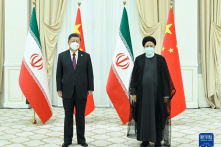 Ông Tập bày tỏ sự ủng hộ dành cho Iran trong chuyến thăm của ông Raisi