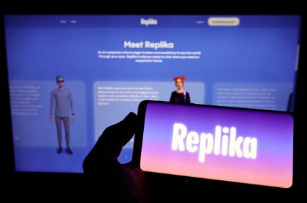 Ý thông báo cấm chatbot Replika sử dụng dữ liệu của người dùng