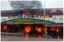 Cháy chợ Tam Bạc ở Hải Phòng: Ước thiệt hại có thể gần 100 tỷ đồng