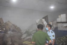 Đồng Nai: Sắp được đưa vào quán ăn, gần 24 tấn thực phẩm bốc mùi bị đem tiêu hủy