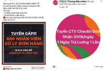 Hà Nội: Làm nhiệm vụ online kiếm tiền hoa hồng, người phụ nữ bị lừa 2,5 tỷ đồng