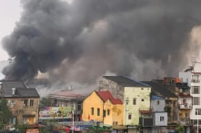 Hải Phòng: Sau gần 4 giờ, cháy lớn ở chợ Tam Bạc được dập tắt