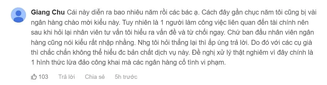 ngan hang binh luan doc gia