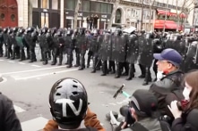 Hơn 1 triệu người Pháp biểu tình, cổng Tòa thị chính ở Bordeaux bị đốt cháy