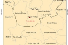 Lai Châu, Vĩnh Phúc động đất: Một trường mầm non bị nứt tường