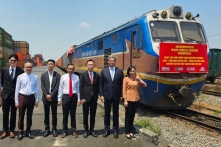 Đồng Nai: Đón chuyến tàu hỏa chở hàng đầu tiên từ TP Thanh Đảo (Trung Quốc)