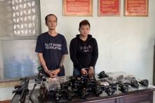 Chế tạo súng và rao bán trên mạng, 2 nghi phạm bị bắt cùng tang vật