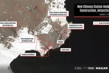 Trung Quốc tiếp tục xây dựng căn cứ thứ năm ở Nam Cực