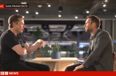 Tỷ phú Elon Musk cáo buộc phóng viên BBC sử dụng “tiêu chuẩn kép”