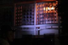 Quảng Ngãi: Cháy lớn ở trụ sở Phòng GD&ĐT huyện Trà Bồng