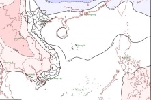 Bắc Bộ đón không khí lạnh, nhiệt độ giảm 4-5 độ C, trời chuyển mưa dông