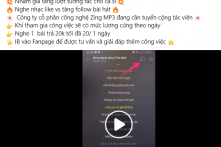 Hà Nội: Tin lời mời xem video, nghe nhạc được tiền, một phụ nữ bị lừa 400 triệu đồng