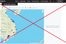 Hãng vận chuyển Ninja Van gỡ bản đồ sai chủ quyền biển đảo Việt Nam