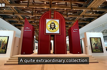 Triển lãm “Chúng ta là người Nga! Chúa ở bên chúng ta!” qua video của BBC