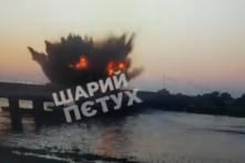 Ukraine tấn công cầu Chonhar nối tiền tuyến với Crimea