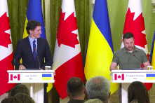TT Zelensky nói cuộc phản công của Ukraine đã bắt đầu khi TT Trudeau đến thăm Kyiv