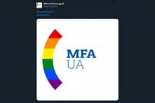 Bộ Ngoại giao Ukraine đưa ra biểu tượng mới theo màu phong trào đồng tính chuyển giới