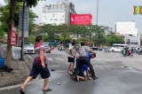 dang tac nghiep nhom phong vien dai truyen hinh ha noi bi hanh hung