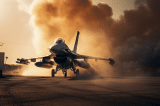 dv fear man injured large F 16 Fighting Falcon with fire smoke e27e0751 e07d 4251 8e5d 127dabdd6b9f