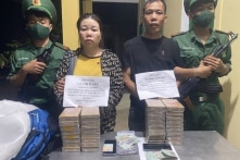Hai nghi phạm vận chuyển 34 gói nghi heroin từ Lào vào Việt Nam