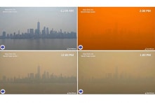 Ít nhất 13 bang của Mỹ đưa ra cảnh báo về chất lượng không khí