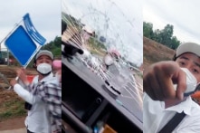 [VIDEO] Khởi tố thanh niên chặn đầu, ném vỡ kính xe cấp cứu