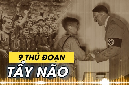 9 thủ đoạn tẩy não và khống chế trẻ em của Hitler