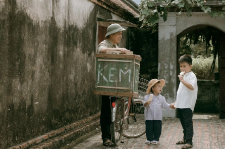 Ngày xưa bố có ăn quà vặt không?