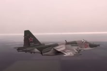 Máy bay quân sự Su-25 của Nga rơi xuống biển Azov