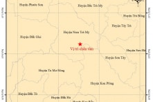 Kon Tum: Huyện Kon Plông tiếp tục xảy ra 7 trận động đất trong đêm