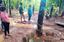 Bình Phước: Thi thể người đàn ông bị lũ cuốn dạt lên bờ