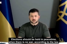 Tổng thống Zelensky nói có thể bầu cử nếu được thêm 135 triệu USD tài trợ và có chỉnh luật