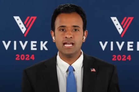 Ứng viên tổng thống Mỹ Ramaswamy tuyên bố Ukraine không phải là nền dân chủ