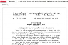 Hải Dương: Một công ty xả thải gây ô nhiễm, bị phạt 725 triệu đồng
