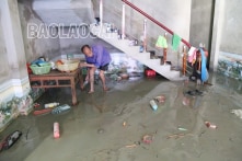 Lào Cai: Người dân chạy thoát thân do vỡ ống cống hồ thải quặng