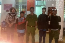 Ba chị em bị lạc trên núi ở Gia Lai