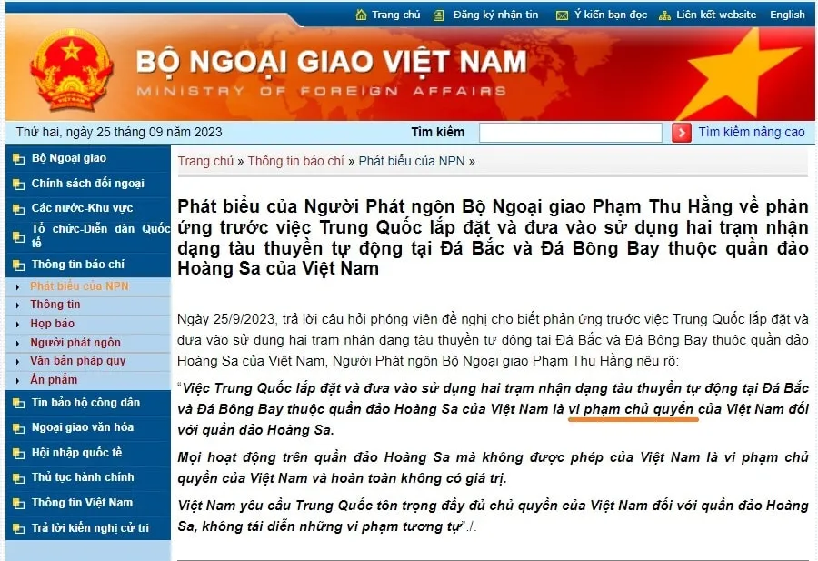 bo ngoai giao viet nam